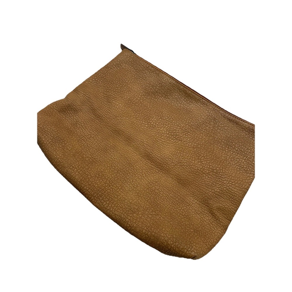 Free People Vegan Cracked  Leather Large‎ Tote/Cosmetic/Laptop Computer Bag